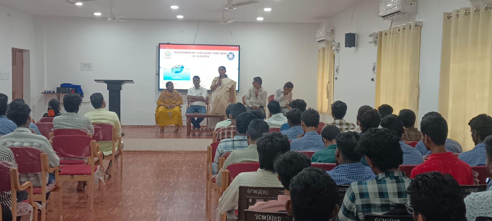 Awareness  programme  on the eve of World Population  day